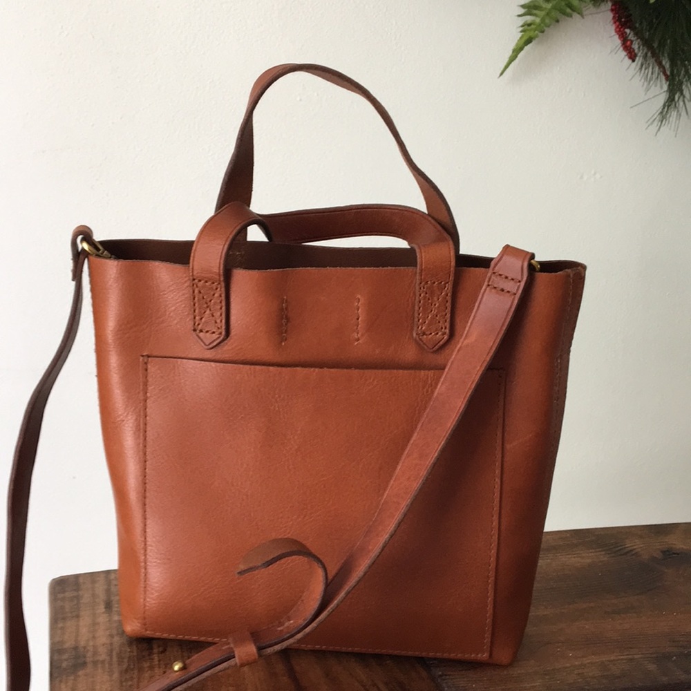 Madewell Small Transport crossbody English Saddle